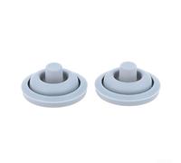 Lot de 2 joints d'étanchéité pour autocuiseur WMF Perfect Series - Joint de couvercle en silicone haute température - 22 cm - Gris