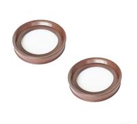 Lot de 2 joints d'étanchéité pour marteau PH65A 44 x 32 x 6 mm | Résistance supérieure à l'abrasion, matériau en caoutchouc de haute qualité, prolongé pour une durée de vie, finition noire