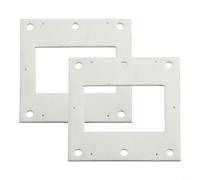 Lot de 2 joints en fibre céramique pour échangeurs de chaleur Haas Sohn 4 17, 5 17