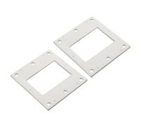 Lot de 2 joints en fibre de céramique de rechange pour échangeurs de chaleur Haas+Sohn, matériau de qualité supérieure, compatible