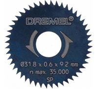 Lot de 2 lames à Découper - DREMEL - 546 - Diamètre 31,8mm - Pour Mini Scie circulaire 670