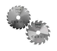 Lot de 2 lames carbure bois standard Ø185mm - MAKITA D-20052