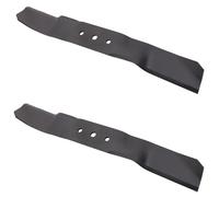 Lot de 2 lames de paillage de 43 cm pour Husqvarna Rider 111B 111B5 R112 C C5 5224495-10 5224495-03