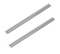 Lot de 2 lames de rabot réversibles de 102 mm pour rabot électrique Bosch Makita AEG Elu Dewalt