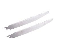 Lot de 2 lames de scie alternative en acier inoxydable S1122C for couper les os, la viande, le bois et le métal