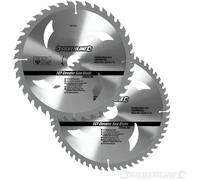 Silverline lame scie circulaire bois 250 mm - Lot de 2