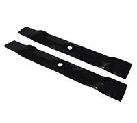 Lot de 2 lames de tondeuse 54,5 cm pour John Deere GX22151 D130 X110 X120 X125