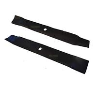 Lot de 2 lames de tondeuse 54 cm pour John Deere GX23227 GX23228 X130R X155R gauche et droite