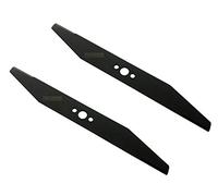 Lot de 2 lames de tondeuse à gazon 35 cm pour FLYMO Hover Turbo Lite Compact 350 350+ Hovervac Vision FL350
