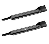 Lot de 2 lames de tondeuse à gazon de 32 cm compatibles avec les tondeuses électriques Gardena PowerMax 32 E/lame de rechange 4080 en acier trempé (dureté 45 HRC)