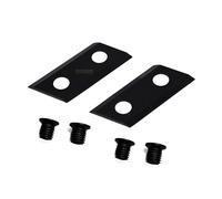 Lot de 2 lames réversibles compatibles avec les broyeurs Scheppach GS 45 / GSH 3400-20K