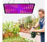 Lot de 2 lampes de culture LED à spectre complet de 30 W, 225 LED (dont 78 rouges + 47 bleues + 24 blanches + 76 blanc chaud), lampe pour pot de fleurs et plantes d'intérieur, lampe LED pour plantes