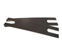 Lot de 2 Lattes Double 68cm Pour Sommier Largeur 70 ou 140cm - ALTOSENSO - ALTOBUY Gris G