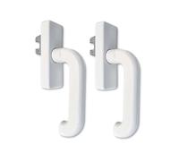 Lot de 2 leviers de transmission Schüco 214556 pour fenêtres en plastique M&A/Schnicks System 2000