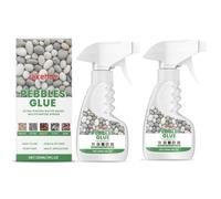 Lot de 2 liants de gravier en résine pour pierres à base d'eau écorce gravier sur bordures terrasses et jardin -Colle GRAVIER