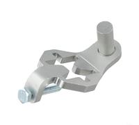 Lot de 2 loquets de charnière de portail en T pour œillets de charnière de 1,6 cm et 1,9 cm, matériel de clôture en alliage d'acier robuste pour ferme, jardin, ranch, outil de broche de portail facile