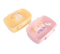 Lot de 2 lunch box la plage des licornes