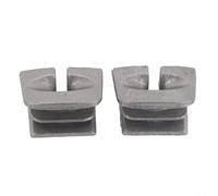 Lot de 2 manchons à œillets en métal pour tête de débroussailleuse C 36-2 C 46-2 C 56-2 et 30-2 Pièces de brosse de rechange robustes Accessoires de jardin Kit de matériel en acier Construction facile