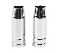Lot de 2 manchons de buse conique pour soudeur MIG MB25, pour pare-gaz type binzel, diamètre extérieur 22 mm, longueur 57 mm
