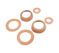 Lot de 2 manchons de piston en cuir de rechange pour pompes à bec verseur et pompes à main de type 75 avec ventouses de valve pour une réparation efficace de la pompe