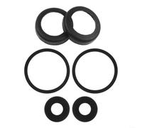Lot de 2 manchons en cuir pour pompe manuelle de type 90 | Cuir de vachette de 4 mm d'épaisseur, 90 mm en haut et 60 mm en bas, indéformable, indéchirable, idéal pour les pompes à