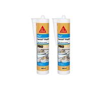 Lot de 2 mastics silicone anti-moisissure SIKA Sanisil Rapide - Transparent - 300ml
