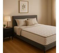 Lot de 2 Matelas 100x200 - Hauteur 23 Cm - Soutien Ferme - Mousse Haute Résilence Très Haute Densité HR 40 Kg/m3 - Nuit Douce 100 200