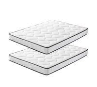 Lot de 2 Matelas 140x190 - Frixovel Matelas Memoire de Forme - Luxe Matelas Ergonomique - Épaisseur 13cm