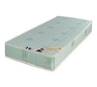 Lot de 2 Matelas 19 cm 90x190 Mousse Poli Lattex Indéformable Très Ferme + 2 Protèges Matelas + 2 Oreillers Mémoire OFFERTS King of Dreams G