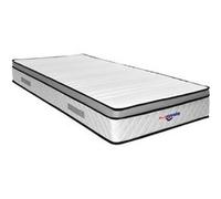 Lot de 2 Matelas + 2 Sommiers marie a Ressorts Ensaches + 4 cm Latex Naturel a 70 % - 75 kg/m3 - 90x190 Hauteur +/- 26 cm - Accueil Ferme - Soutien F G