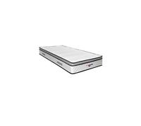 Lot de 2 Matelas + 2 Sommiers marie a Ressorts Ensaches + 4 cm Latex Naturel a 70 % - 75 kg/m3 - 90x200 Hauteur +/- 26 cm - Accueil Ferme - Soutien F