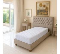 Lot de 2 Matelas 23 cm 80x190 Trés Ferme contact Mémoire de Forme + embourrage 100 % polesther - âme 100 % polyuréthane poli lattex Indéformable - Déhoussable 4 C¿tés Lavable 30 ¡ 80 190