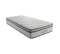 Lot de 2 Matelas 70x190 Alona a Ressorts Memoire de Forme 80 Kg-m3 - Hauteur -- 25,5 cm - Accueil Moelleux - Soutien Ferme - 5