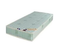 Lot de 2 matelas 70x190 x 19,5 cm - très ferme - tissu a l'aloe vera - mousse poli lattex haute résilience - hypoallergénique