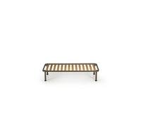 Lot de 2 Matelas 70x190 x 23 cm + 2 Sommiers + pieds + 2 Protèges Matelas Offerts avec Latex Naturel densité 80 Kg/m3 - Tissu 100% Coton - Compatible Sommiers Articulés - Soutien Très Ferme G