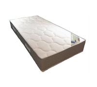 Lot de 2 Matelas 70x190 x 24,5 cm - Ferme - Mousse 35 Kg/m3 Haute Résilience - hypoallergénique