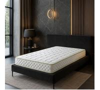 Lot de 2 Matelas 80x200 Densité 35Kg/m3 - Hauteur 21 Cm - Soutien Ferme - Orthopédique + 2 Protèges Matelas OFFERTS Nuits d'Or