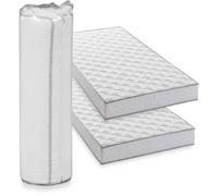 Lot de 2 matelas - 90 x 190 cm - Mousse - 14 cm - 5 zones de confort - DEKO DREAM - Hahtuva