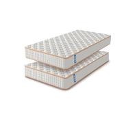 Lot de 2 Matelas 90x190 cm,TUNCCO® Matelas Memoire de Forme,Matelas Ergonomique ,Épaisseur epaisseur 18 cm