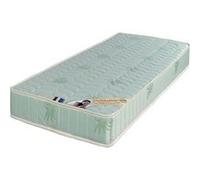 Lot de 2 Matelas 90x190 x 19 cm + 2 Alèses + 2 Oreillers Visco - Ferme - Tissu a l'Aloe Vera - Noyau Poli Lattex HR Dernière Génération Indéformable - Très Respirant G