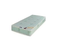 Lot de 2 Matelas + Alèses 80x200 x 19 cm - Très Ferme - Tissu a l'Aloe Vera - Noyau Poli Lattex HR Dernière Génération Indéformable - Très Respirant