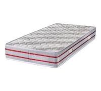 Lot de 2 Matelas + Alèses 80x200 x 21 cm - Très Ferme - Tissu Bambou - Aertech+ 35 Kg/m3 HR Dernière Génération - 5 Zones de Confort G