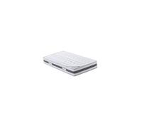 Lot de 2 Matelas Mémoire de Forme 60 Kg/m3 90x190 x 23 cm Ferme + 2 Oreillers Visco - 7 Zones de Confort - Noyau Poli Lattex HR Dernière Génération -