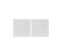 Atmosphera - Lot de 2 Miroirs Adhésifs carrés 40x40cm