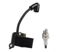 Lot de 2 modules de bobine d'allumage pour débroussailleuse 4140-400-1308 4140-400-1300 compatible avec les débroussailleuses Fs38 Fs45 Fs46 Borne V haute performance et