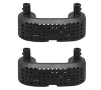 Lot de 2 modules de neutralisation pour Dreame T60 pour Ultra, Max, Member, T70 Station, argenté pour boîte de désodorisation ionique, pour design à clipser, construction en ABS robuste, accessoire de