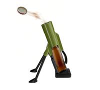 Lot de 2 mortier à bière, décapsuleur pour bar, kaki, vert armée