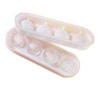 Lot de 2 Moule à glace Ballons 24.5x8x5.5cm Blanc Blanc G