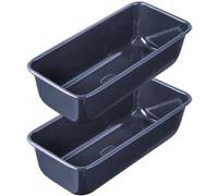 Lot de 2 moules à cake coins arrondis 25 cm Dr. Oetker Back Liebe