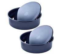 Lot de 2 moules à gâteaux 24,5/24,5 cm en acier Dr Oetker Back-Liebe